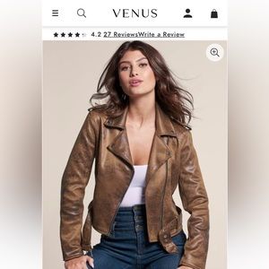 New/ never worn. Distressed Moto Jacket